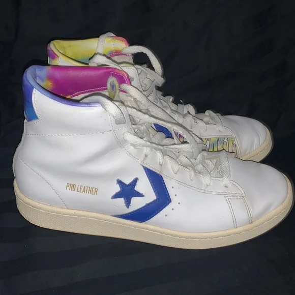 Converse All Star Peace Love Basketball White Sneakers, Mens 9, Women\'s 10.5 Amazon.com: Converse Unisex All Star Pro Leather Peace, Love  main image 3